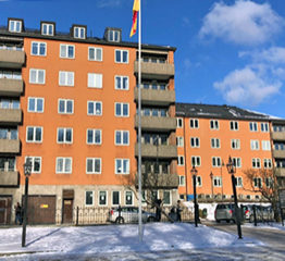 JKON utförde ett stambyte på ett sexvåningshus i södra Stockholm